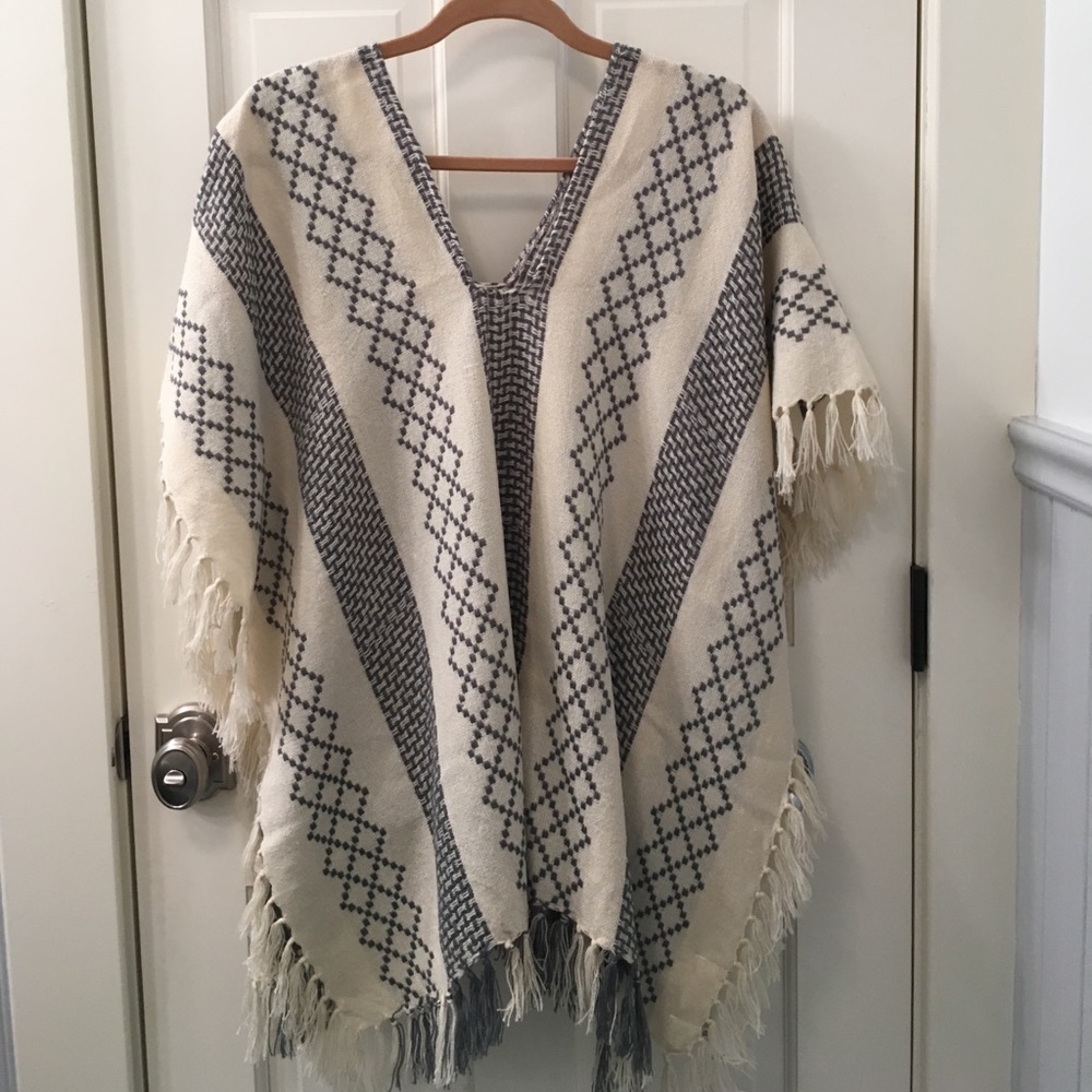 Free People poncho
